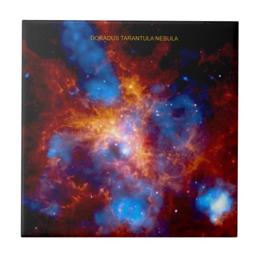 Tarantula Nebula Fliese (Vorderseite)