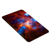 Tarantula Nebula Galaxy Brown Blue Magnet (Rechte Seite)