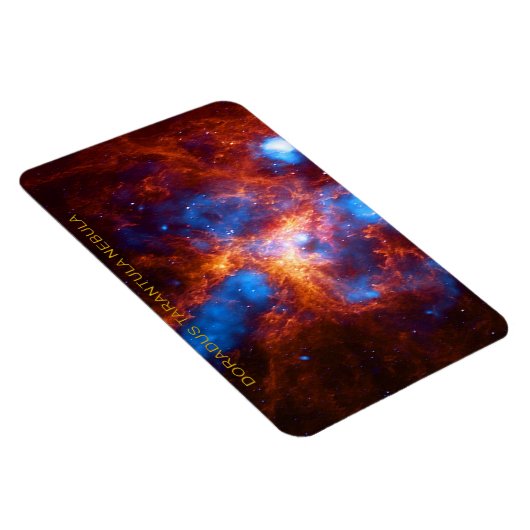 Tarantula Nebula Galaxy Brown Blue Magnet (Rechte Seite)