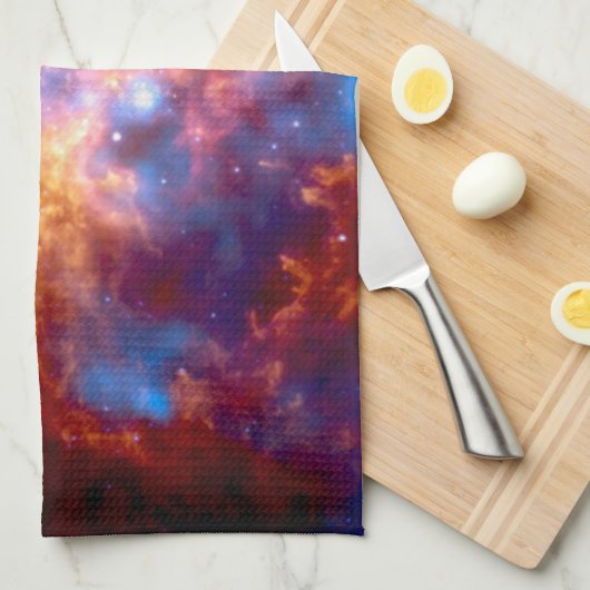 Tarantula Nebula Geschirrtuch (Viertel Falte)