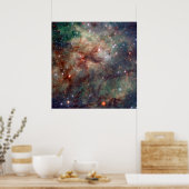 Tarantula Nebula Hubble Space Poster (Küche)
