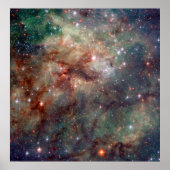 Tarantula Nebula Hubble Space Poster (Vorne)
