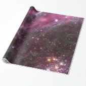 Tarantula Nebula in Pflaume NASA Geschenkpapier (Ungerollt)