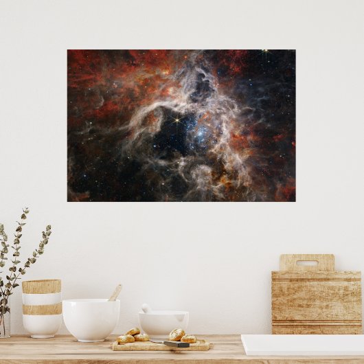 Tarantula Nebula James Webb NASA Poster (Küche)