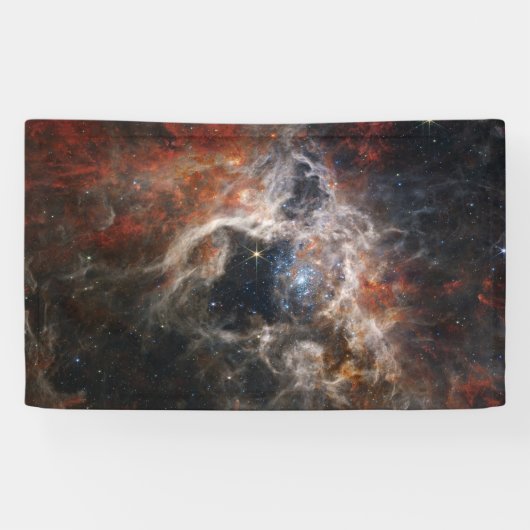Tarantula Nebula James Webb Teleskop Nasa Sterne Banner (Horizontal)