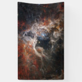 Tarantula Nebula James Webb Teleskop Nasa Sterne Banner (Vertikal)