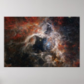 Tarantula Nebula James Webb Teleskop Nasa Sterne Poster (Vorne)