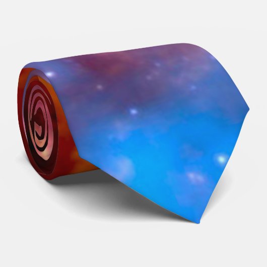 Tarantula Nebula Krawatte (Gerollt)