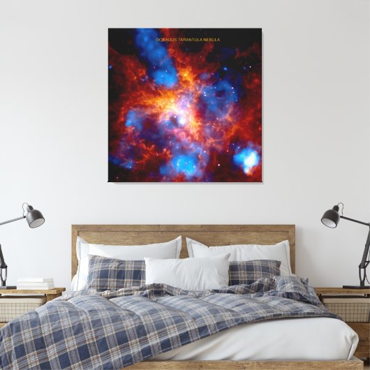 Tarantula Nebula Leinwanddruck (Insitu (Schlafzimmer))