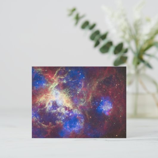 Tarantula Nebula Postkarte (Stehend Vorderseite)