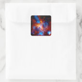 Tarantula Nebula Quadratischer Aufkleber (Tasche)