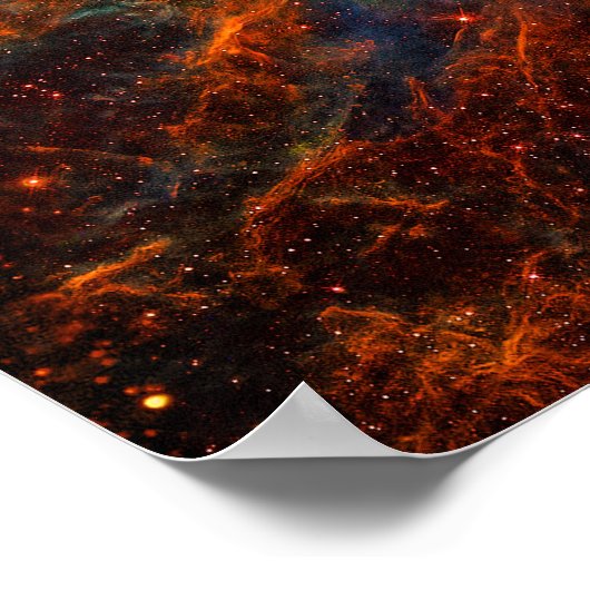 Tarantula Nebula - Raumbild Poster (Ecke)