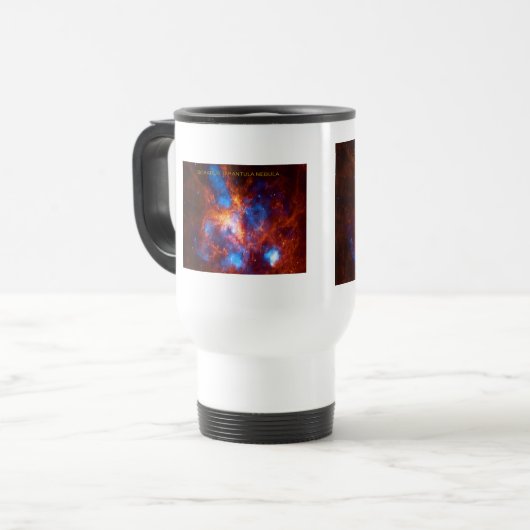 Tarantula Nebula Reisebecher (Vorderseite Links)