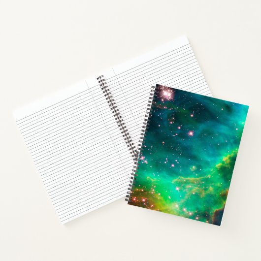 Tarantula Nebula Star Cluster Galaxy Image Notizblock (Innenseite)