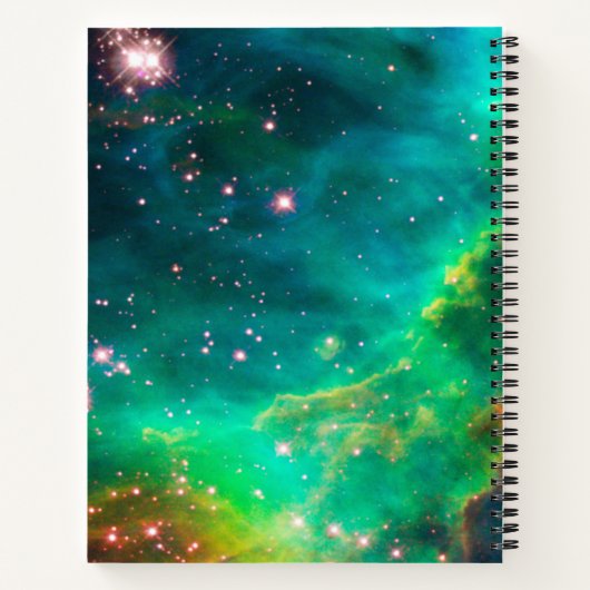 Tarantula Nebula Star Cluster Galaxy Image Notizblock (Rückseite)