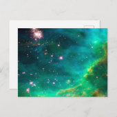 Tarantula Nebula Star Cluster Galaxy Image Postkarte (Vorne/Hinten)
