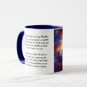 Tarantula Nebula Star Forming Gas Cloud Skulptur Tasse (Vorderseite Links)