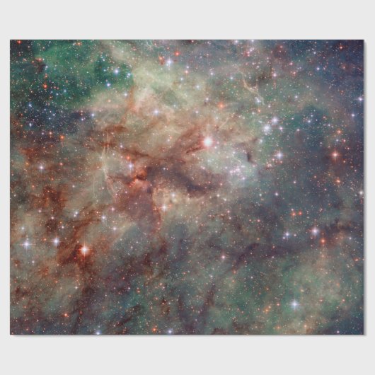 Tarantula Nebula Weltraumastronomie NASA Geschenkpapier (Flach)