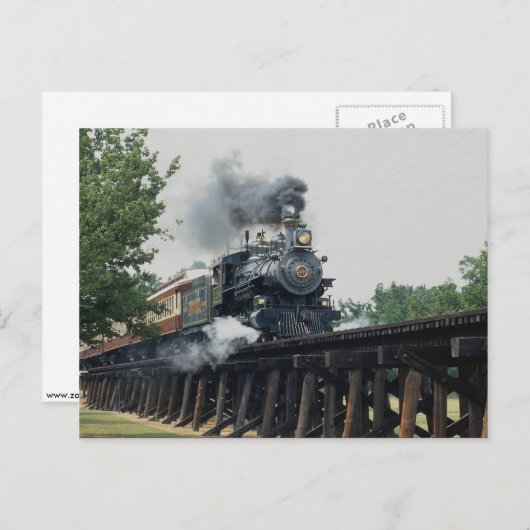 Tarantula Railroad, Fort Worth, Texas, U.S.A. Postkarte (Vorne/Hinten)