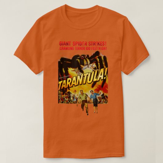 Tarantula! Retro Horror Spider Movie Halloween T-Shirt (Design vorne)