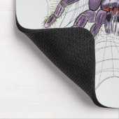 Tarantula Spider Creepy Original Zeichnend Mousepad (Ecke)
