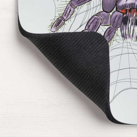 Tarantula Spider Creepy Original Zeichnend Mousepad (Ecke)