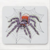 Tarantula Spider Creepy Original Zeichnend Mousepad (Vorne)