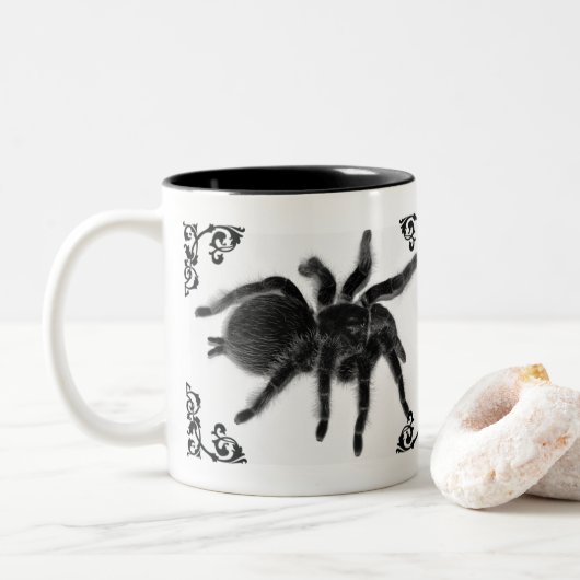 Tarantula Spider Decorative Kaffee Tasse (Mit Donut)