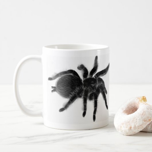 Tarantula Spider Foto Print Classic Coffee Tasse (Mit Donut)