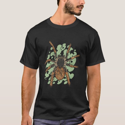 Tarantula Spider Large Arachnid T-Shirt (Vorderseite)