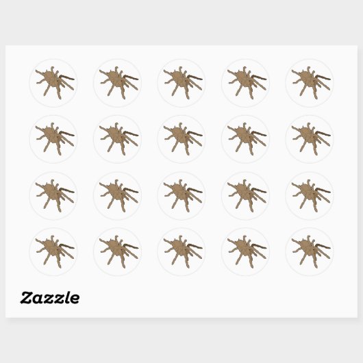 Tarantula Stickers (Blatt)