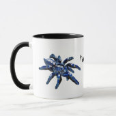 Tarantula, Tarantul-Manie, große blaue Spinne Tasse (Links)