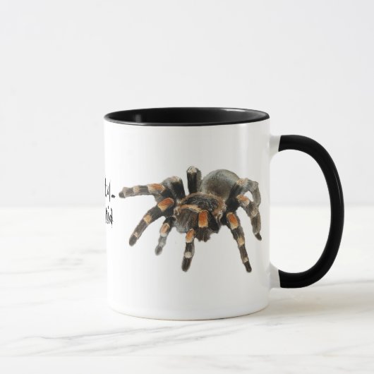 Tarantula, Tarantul-Manie, große Spinne Tasse (Rechts)