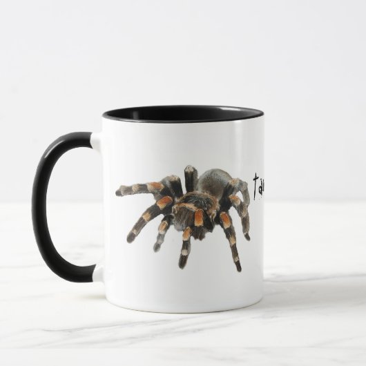 Tarantula, Tarantul-Manie, große Spinne Tasse (Links)