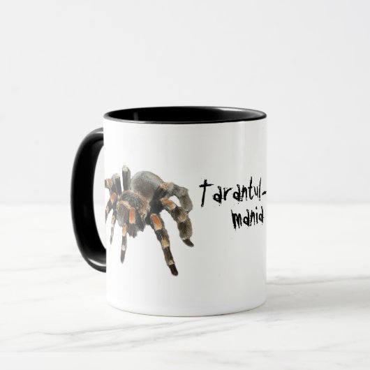 Tarantula, Tarantul-Manie, große Spinne Tasse (Vorderseite Links)