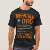 Tarantula-Vater mögen normalen Vater viel cooler T-Shirt (Vorderseite)