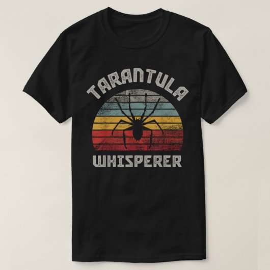 Tarantula Whisperer T-Shirt (Design vorne)