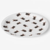 Tarantulas anpassen pappteller (Schrägansicht)