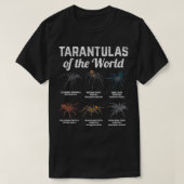 Tarantulas der Welt T-Shirt (Design vorne)