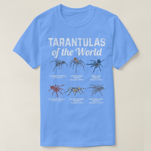 Tarantulas von der Welt Funny Tarantula Eigentümer T-Shirt (Design vorne)