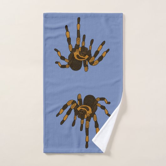 Tarantulaspinne Badhandtuch Set (Handtuch)