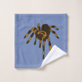 Tarantulaspinne Badhandtuch Set (Waschlappen)