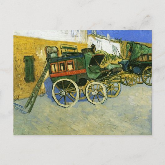 Tarascon Diligence, Van Gogh Fine Art Postkarte (Vorderseite)