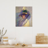 Tarbell Blue Veil CC0051 Poster (Küche)