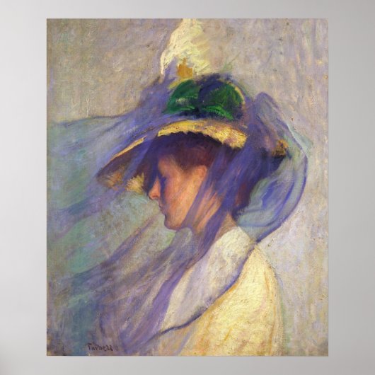 Tarbell Blue Veil CC0051 Poster (Vorne)