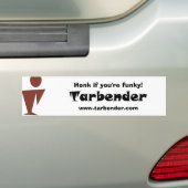 Tarbender - honk, wenn Sie flippig sind! Autoaufkleber (Auf Auto)