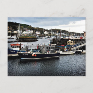Tarbert Harbor Postcard Postkarte