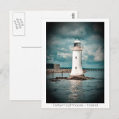 Tarbert Leuchtturm Postkarte (Vorne/Hinten)