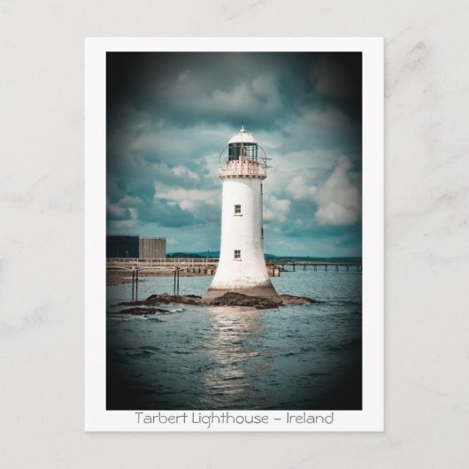 Tarbert Leuchtturm Postkarte (Vorderseite)