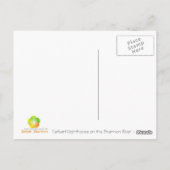 Tarbert Lighthouse Postkarte (Rückseite)